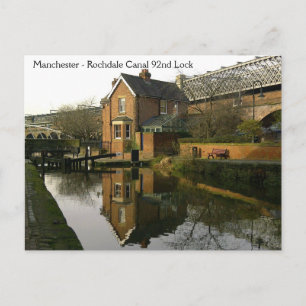 Rochdale Canal Lock 92 Briefkaart