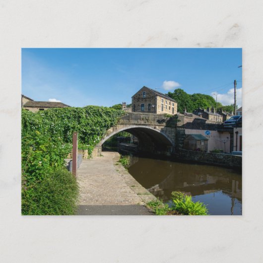Rochdale Canal, Luddendenfoot Briefkaart (Voorkant)