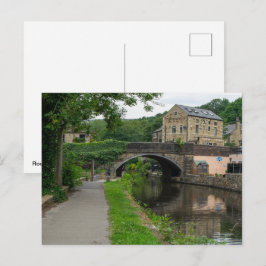 Rochdale Canal, Luddendenfoot Briefkaart