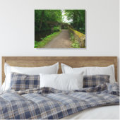 Rochdale Canal, Luddendenfoot Canvas Afdruk (Insitu (Slaapkamer))