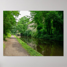 Rochdale Canal, Luddendenfoot Poster