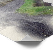 Rochdale Canal Sagar Richards Arch Poster (Hoek)