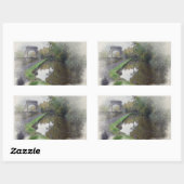 Rochdale Canal Sagar Richards Arch Rechthoekige Sticker (Vel)