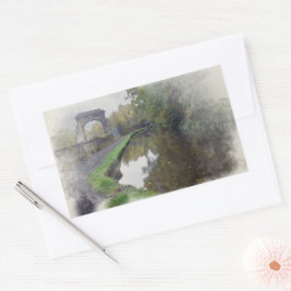 Rochdale Canal Sagar Richards Arch Rechthoekige Sticker