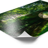 Rochdale Canal, Sowerby Bridge Foto Afdruk (Hoek)