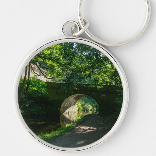 Rochdale Canal, Sowerby Bridge Sleutelhanger (Voorkant)