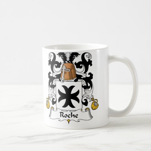 Roche Family Crest Koffiemok (Rechts)