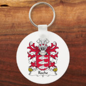Roche Family Crest Sleutelhanger (Voorkant)