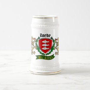 Roche Irish Shield Beer Stein Bierpul