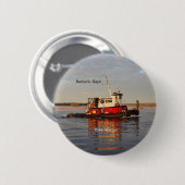 Rochelle Kaye-knop Ronde Button 5,7 Cm (Voorkant /achterkant)