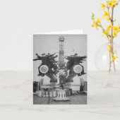 "Rochelt" en Pistolen op USS Texas Kaart (Gele Bloem)