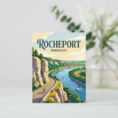 Rocheport Missouri Briefkaart (Staand voorkant)