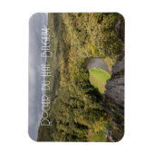 Rocher du Hat beroemd uitzicht, België Magneet (Verticaal)