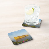 Rocher Perce (Perce Rock), Quebec, Canada. Bier Onderzetter (Rechterzijde)