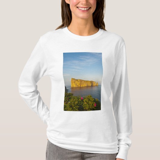 Rocher Perce (Perce Rock), Quebec, Canada. T-shirt (Voorkant)