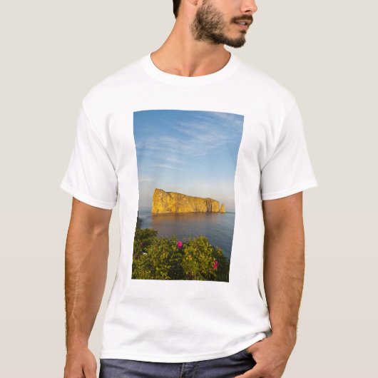 Rocher Perce (Perce Rock), Quebec, Canada. T-shirt (Voorkant)