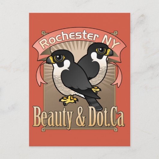 Rochester Beauty & Dot.Ca Briefkaart (Voorkant)