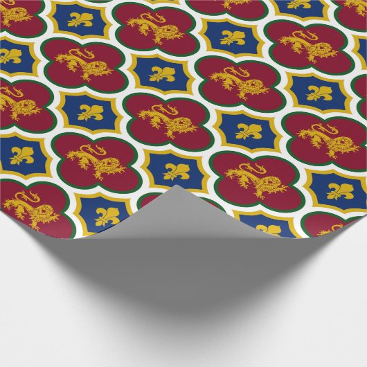 Rochester Cathedral Wrapping Paper Cadeaupapier (Hoek)