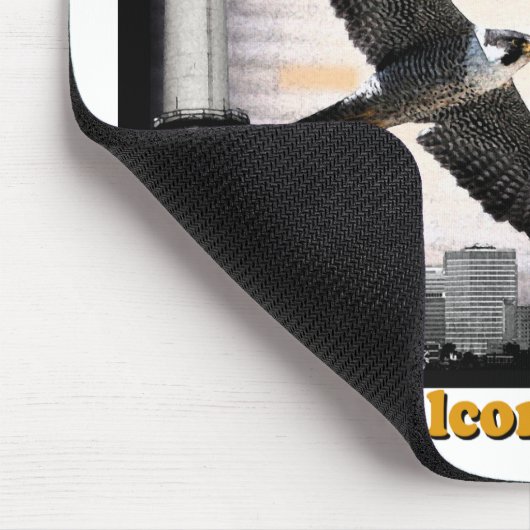Rochester falcons mousepad muismat (Hoek)