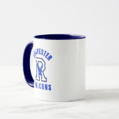 Rochester High School Michigan Coffee Mug Mok (Voorkant links)