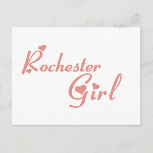 Rochester Hills Girl-T-shirts Briefkaart