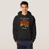 Rochester Hills Michigan Hometown City State USA Hoodie (Voorkant volledig)