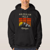 Rochester Hills Michigan Hometown City State USA Hoodie (Voorkant)