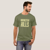 Rochester Hills Michigan Printed T-Shirt (Voorkant volledig)