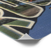 Rochester, Minnesota - Grote Letter-scènes Poster (Hoek)