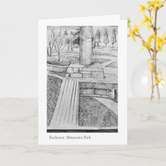 Rochester Minnesota Park Kaart (Gele Bloem)