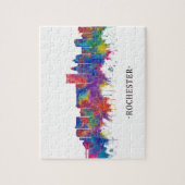 Rochester Minnesota Skyline Legpuzzel (Verticaal)