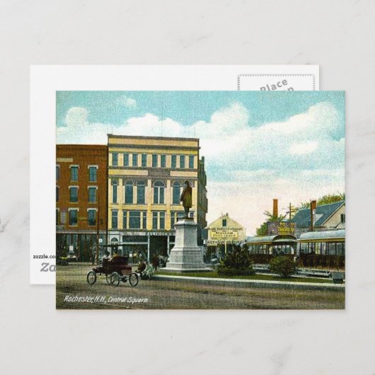 Rochester, New Hampshire, 1909  briefkaart (Voorkant / Achterkant)