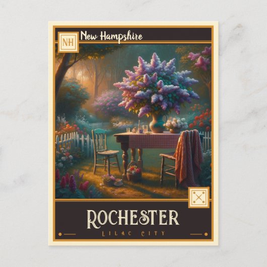 Rochester, New Hampshire |  Briefkaart (Voorkant)
