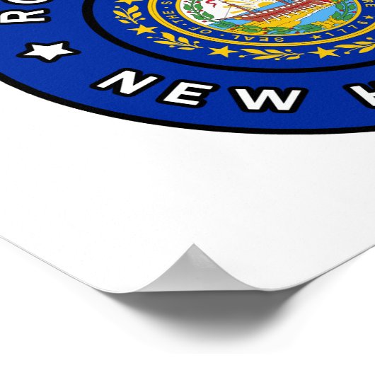 Rochester New Hampshire Poster (Hoek)