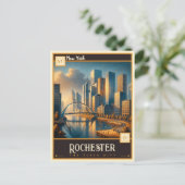 Rochester, New York |  Briefkaart (Staand voorkant)