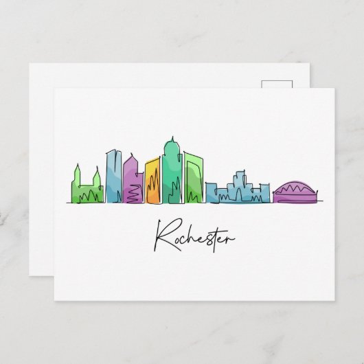 Rochester NEW YORK Briefkaart (Voorkant / Achterkant)