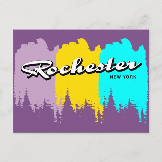 Rochester New York Briefkaart (Voorkant)