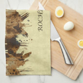 Rochester New York Cityscape Theedoek (Quarter Fold)