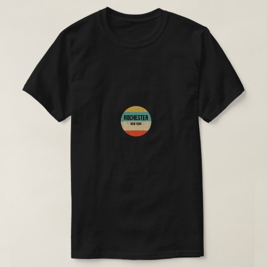 Rochester New York Rochester T-shirt (Design voorkant)