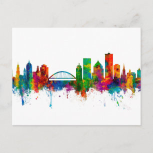 Rochester New York Skyline Briefkaart
