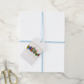 Rochester New York Skyline Cadeaulabel (Met Touw)