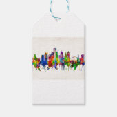 Rochester New York Skyline Cadeaulabel (Voorkant)