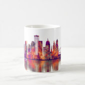 Rochester New York Skyline Koffiemok (Center)