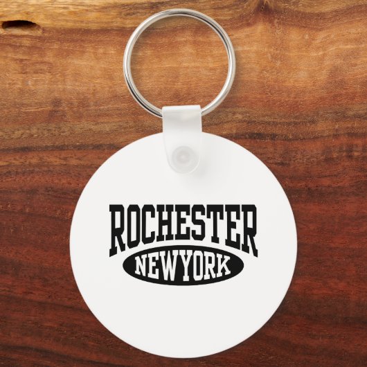 Rochester New York Sleutelhanger (Voorkant)