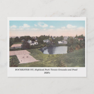 Rochester NY, Highland Park Uitzicht briefkaart
