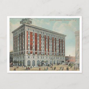 Rochester NY, Hotel Rochester, 1909  stijl Briefkaart