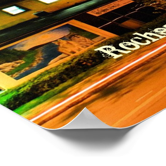 Rochester, NY Poster (Hoek)