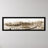 Rochester, NY River Foto 1914 Poster (Voorkant)
