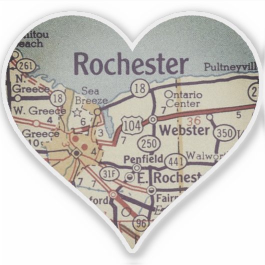  Rochester NY Sticker (Voorkant)