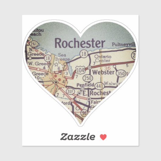  Rochester NY Sticker (Vel)